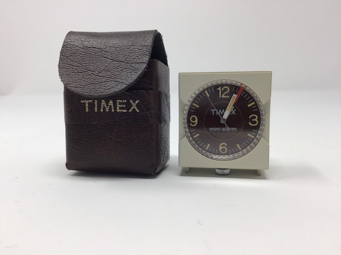 Timex Mini Alarm Clock. Great for Traveling for work Has its Etsy