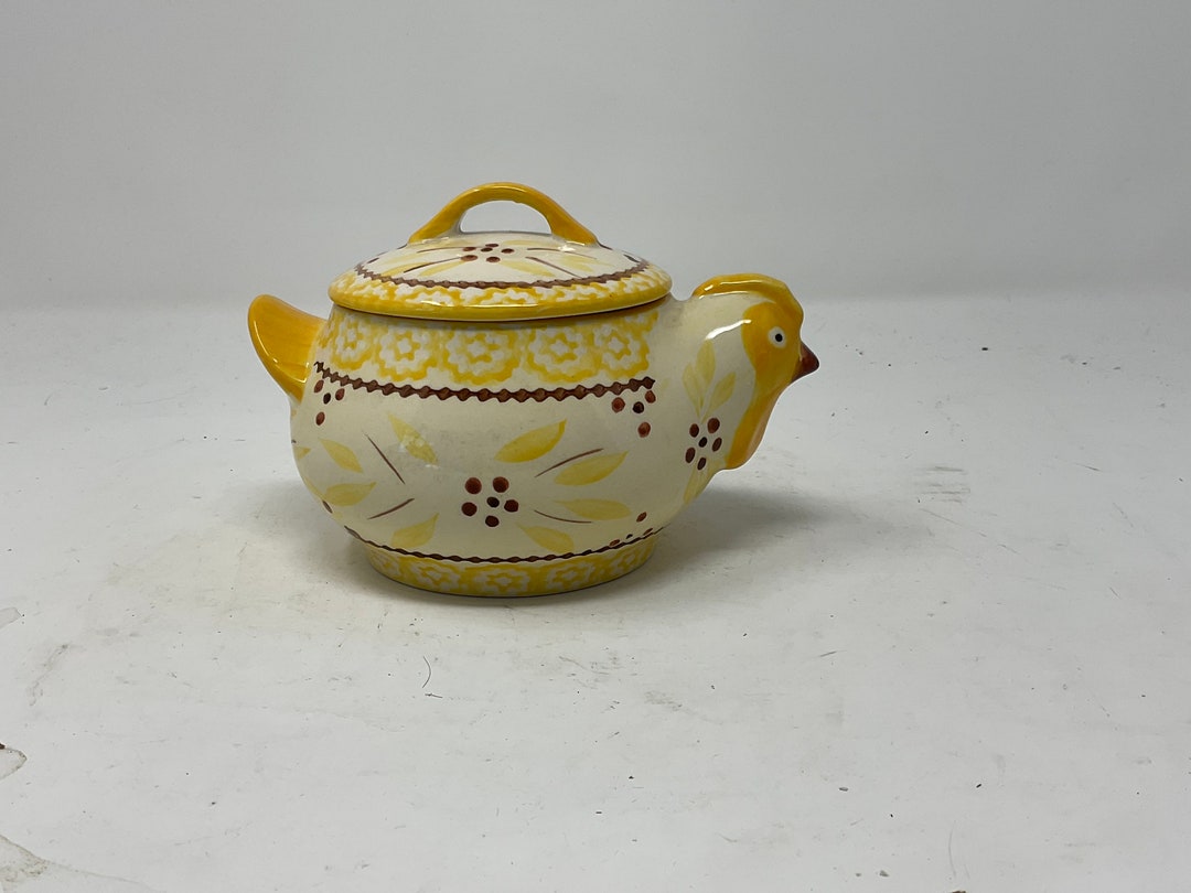 Vintage Temptations by Tara Yellow Gold Pattern Gravy Boat or Etsy