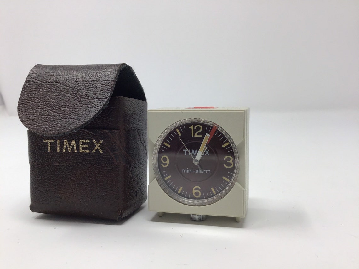 Timex Mini Alarm Clock. Great for Traveling for work Has its Etsy