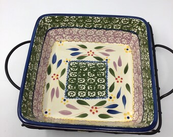 temptations casserole dish with carrier