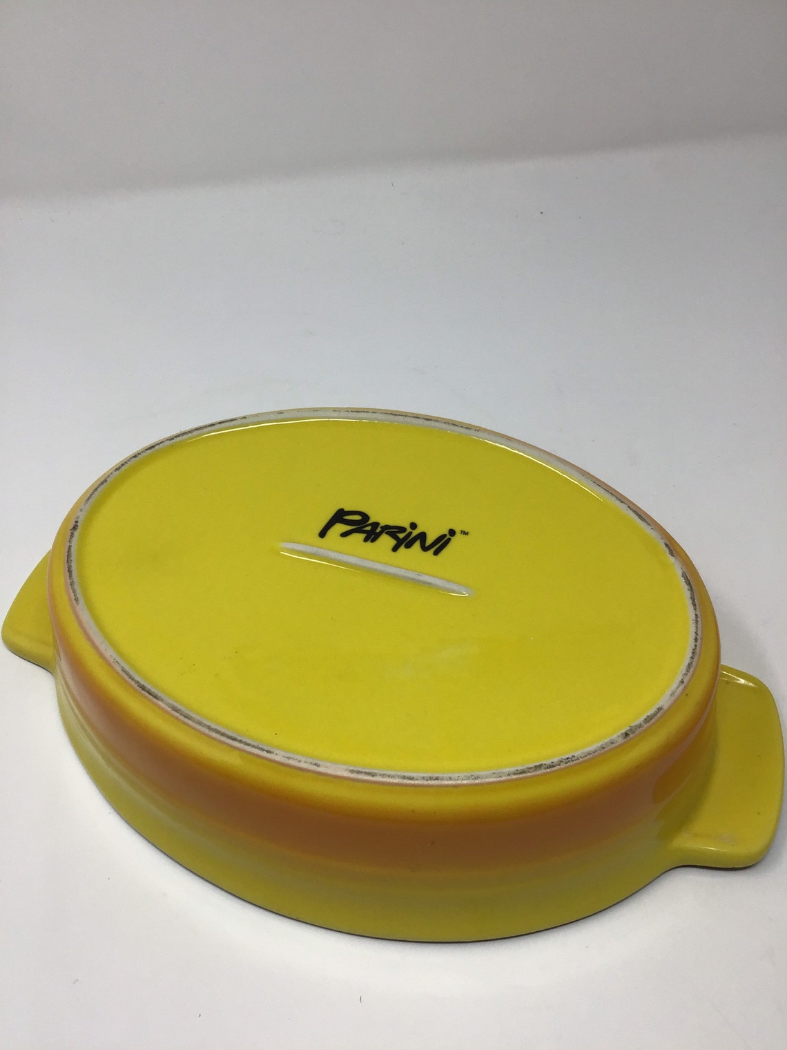 Parini Casserole Baking Dish Yellow and Orange 2 1/2 Quart Etsy