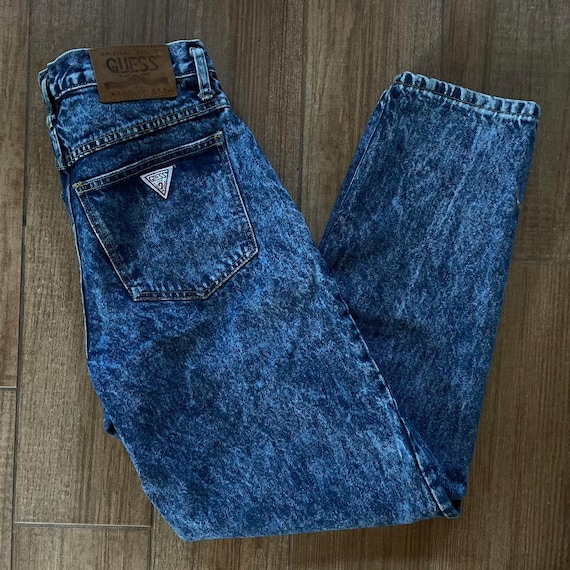 Vintage Guess Acid Wash Jeans - image 4