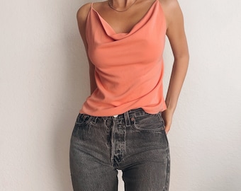 90s Backless Peach Top