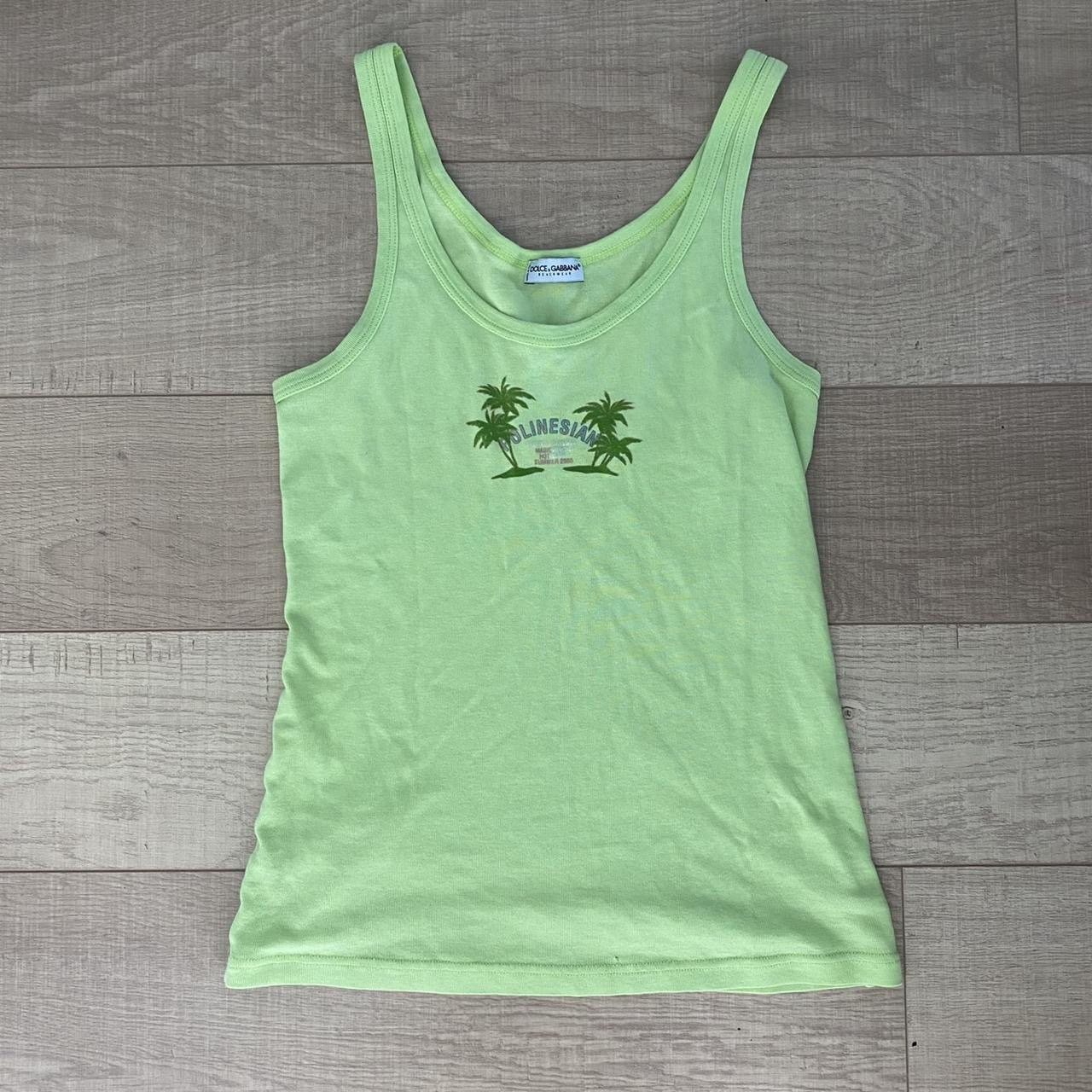 Rare Y2K Dolce and Gabbana Tank Top - Etsy Canada