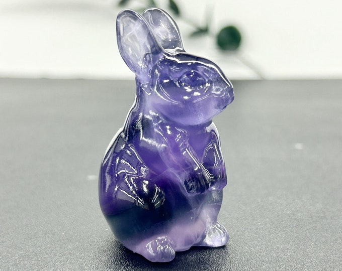 Canadian Nephrite Jade Rabbit Carving - Mulitple Sizes - Jade Figurine ...