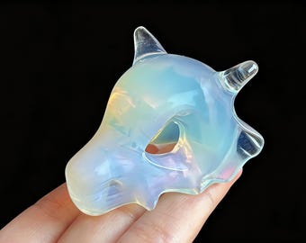 2.3" Opalite Carved Lalakie,Crystal Lalakie,Pokemon Lalakie Carving,Crystal Healing,Home Decor,Mineral specimen,Crystal Gifts