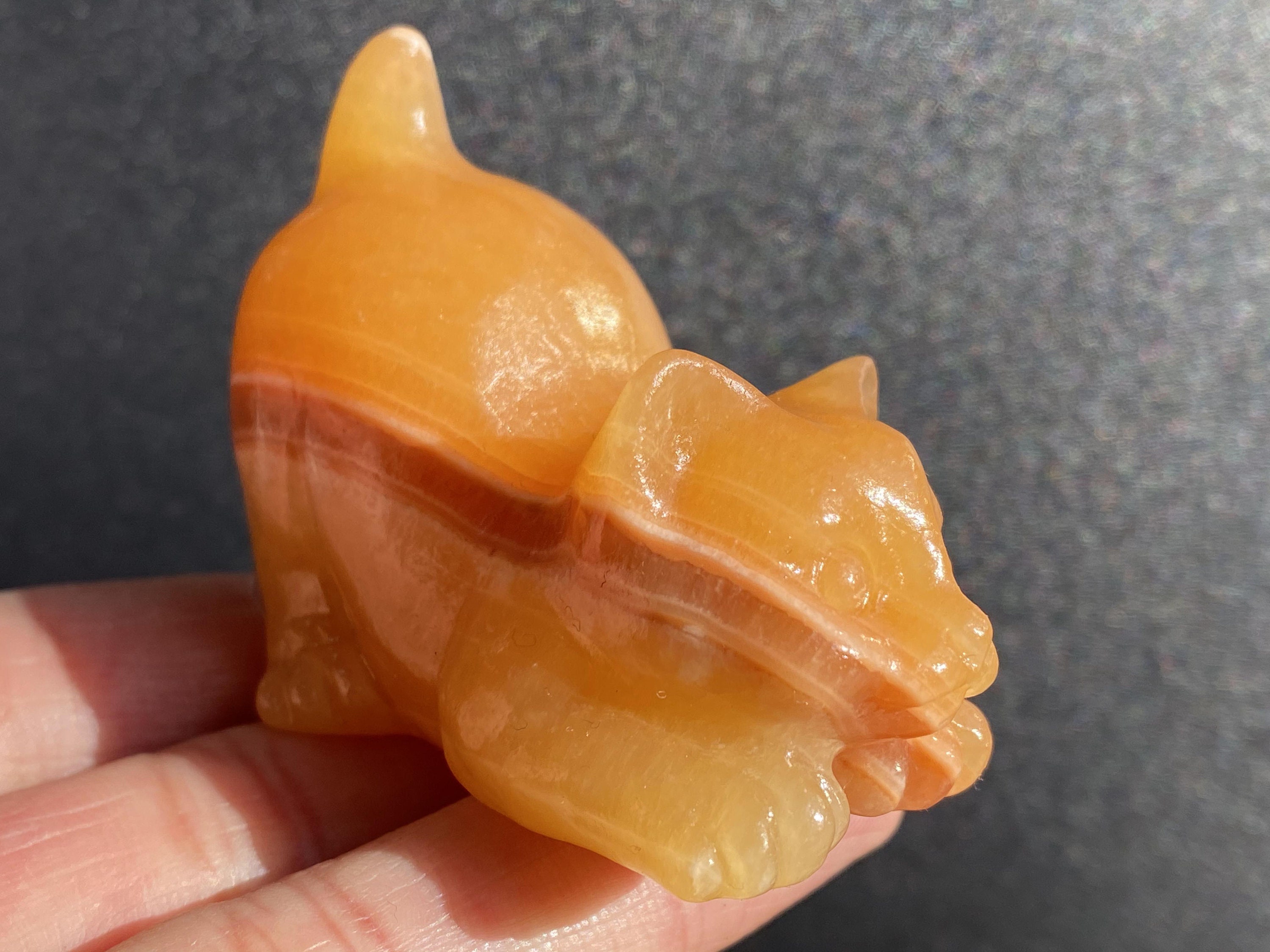 2.2 Natural Geode Stone Carved Catcrystal Carved - Etsy
