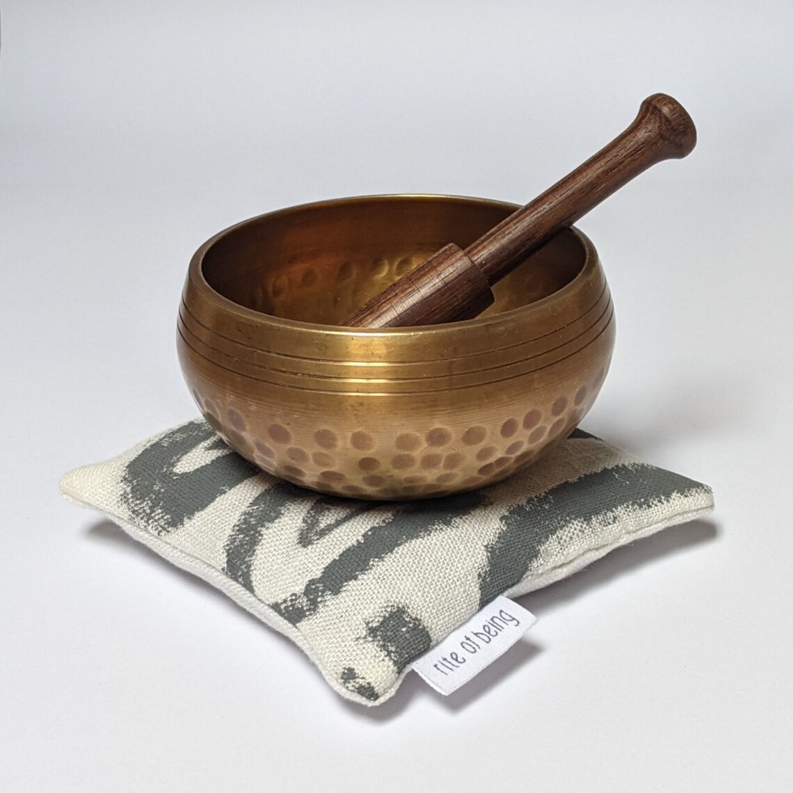 Rainbow Singing Bowl Cushion. Small Medium Large Sizes Etsy