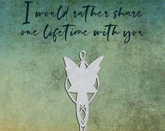 I would rather share one lifetime with you Printable - 11 x 14