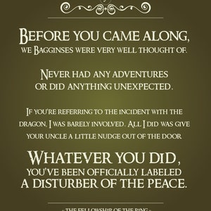 Disturber of the Peace Printable - 11 x 14