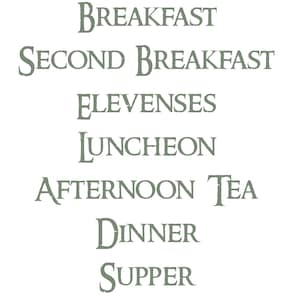 Second Breakfast SVG, DXF & PNG File