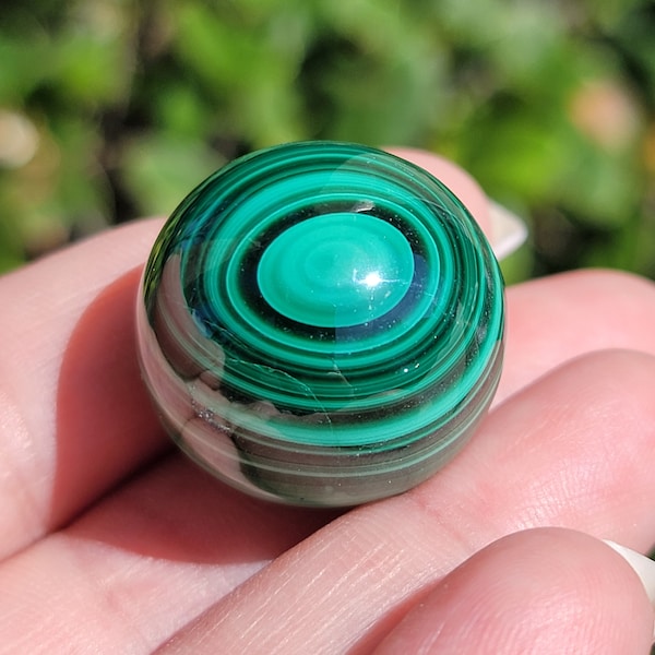 Malachite Crystal Sphere