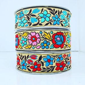 Paisley Design Indian Embroidered Border Crafting Sewing Decorative Fabric Sari Trim Cushions Cover Trimming Ribbons Tapes| FabStitchIN