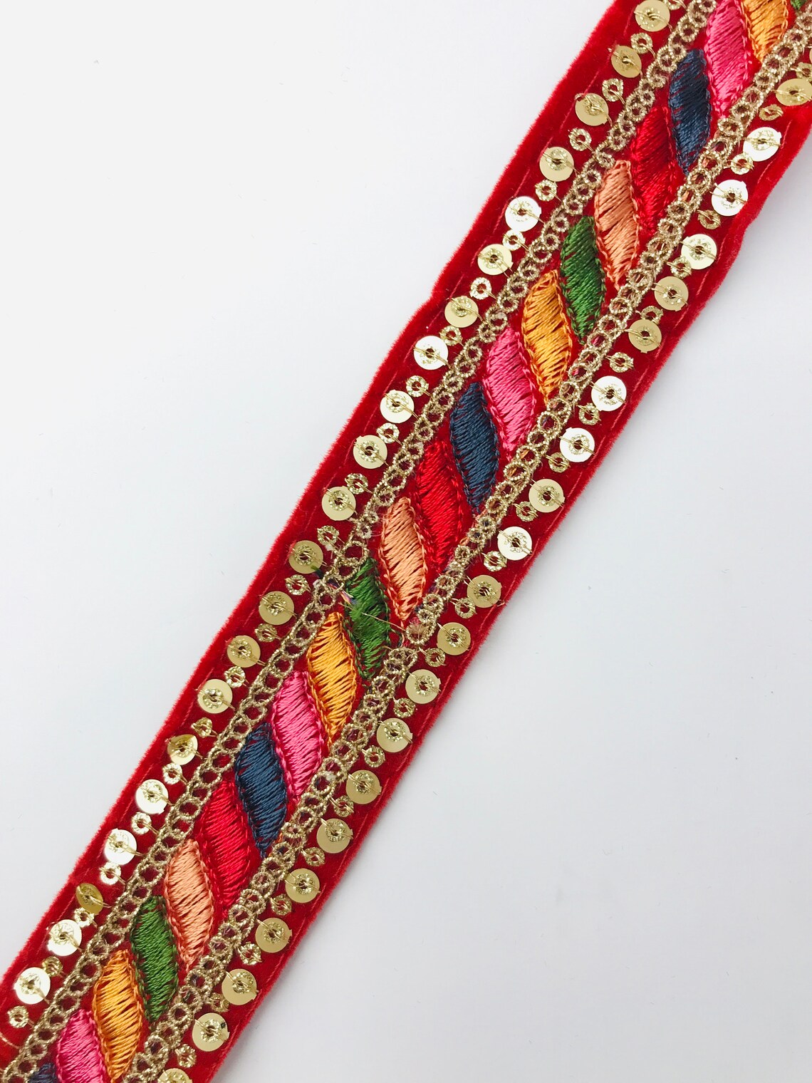 Beautiful Thread Work Trims Embellishment Tape Indian - Etsy
