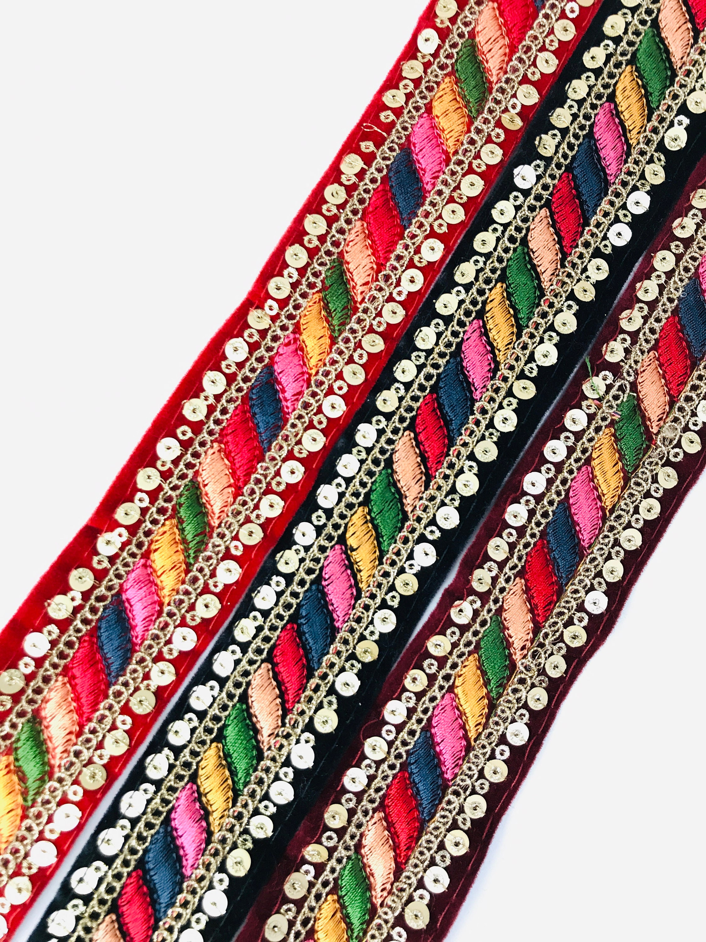 Beautiful Thread Work Trims Embellishment Tape Indian - Etsy