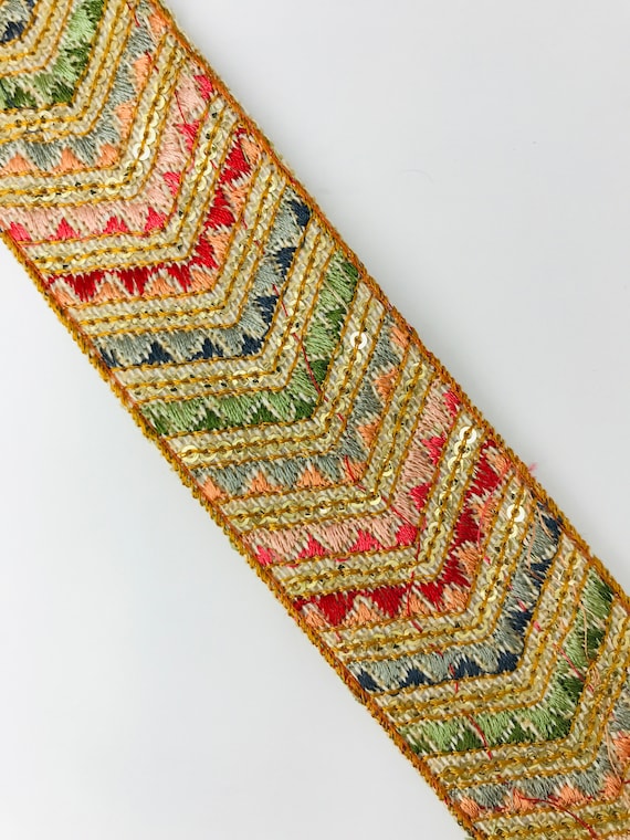 Burlap Jute Embroidered Fabric Lace Trim Wedding Dress Border Etsy