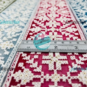 Trims by the Yard, Net Fabric White Embroidered Lace Trim-Silk Sari Fabric-Dupattas-Quilt Silk Ribbon-Indian Fabric-Table Runner-Lehengas
