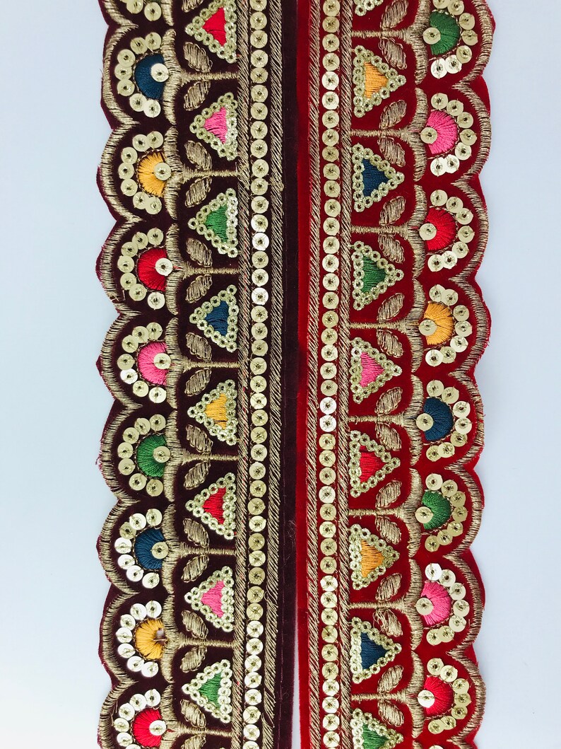 Beautiful Thread Embellishment Lace Trims Tapes Indian - Etsy