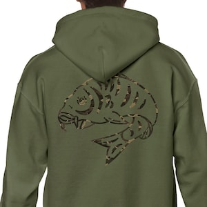 Buy Personalise Carp Fishing Logo Hoodies. Green and Black With Your Choice of Text Name Nickname Match Name Stag Do Company Fisherman Online in India Etsy
