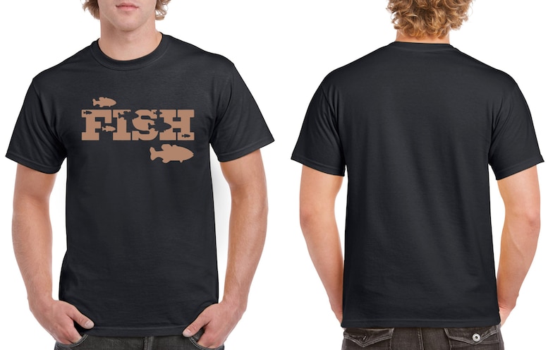 FISH LOGO Carp fishing logo t shirt ideal gift for fisherman