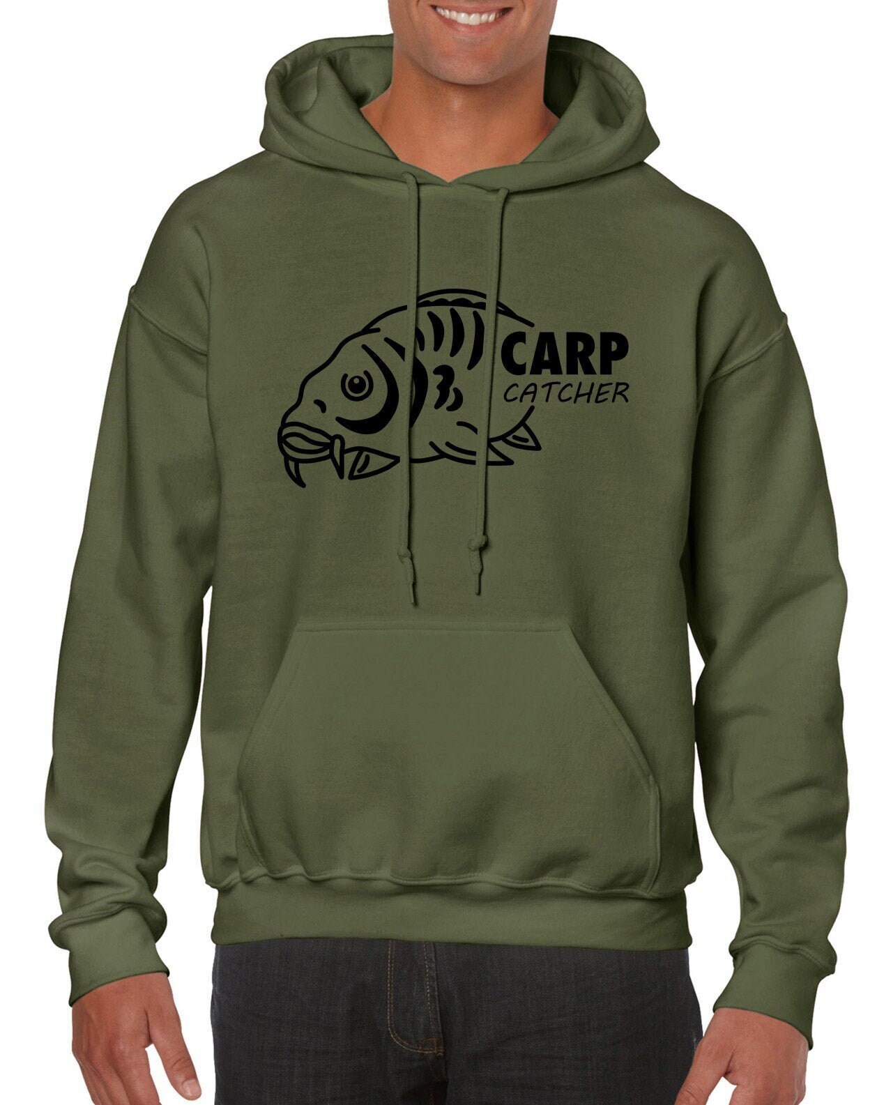 Carp Fishing Hoodie Etsy Sweden