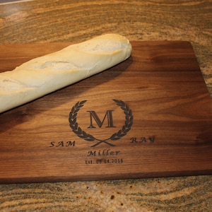 Personalized Cutting Board, Makes the perfect Mothers Day, Fathers Day,Christmas Gift, Anniversary Gift, Wedding Gift, or House Warming Gift