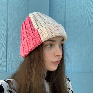 Multicolor Crochet Beanie