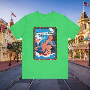 Camiseta unisex con la carta del tarot de Lilo y Stitch, camiseta con gráfico de Parks, regalo para fanáticos de Disney, linda camiseta con animales, camiseta con gráfico novedoso