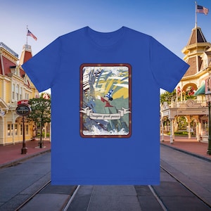 Camiseta unisex con carta del tarot inspirada en Mickey Fantasia, camiseta gráfica de Parks, regalo para fanáticos de Disney, camiseta con animales lindos, camiseta gráfica novedosa