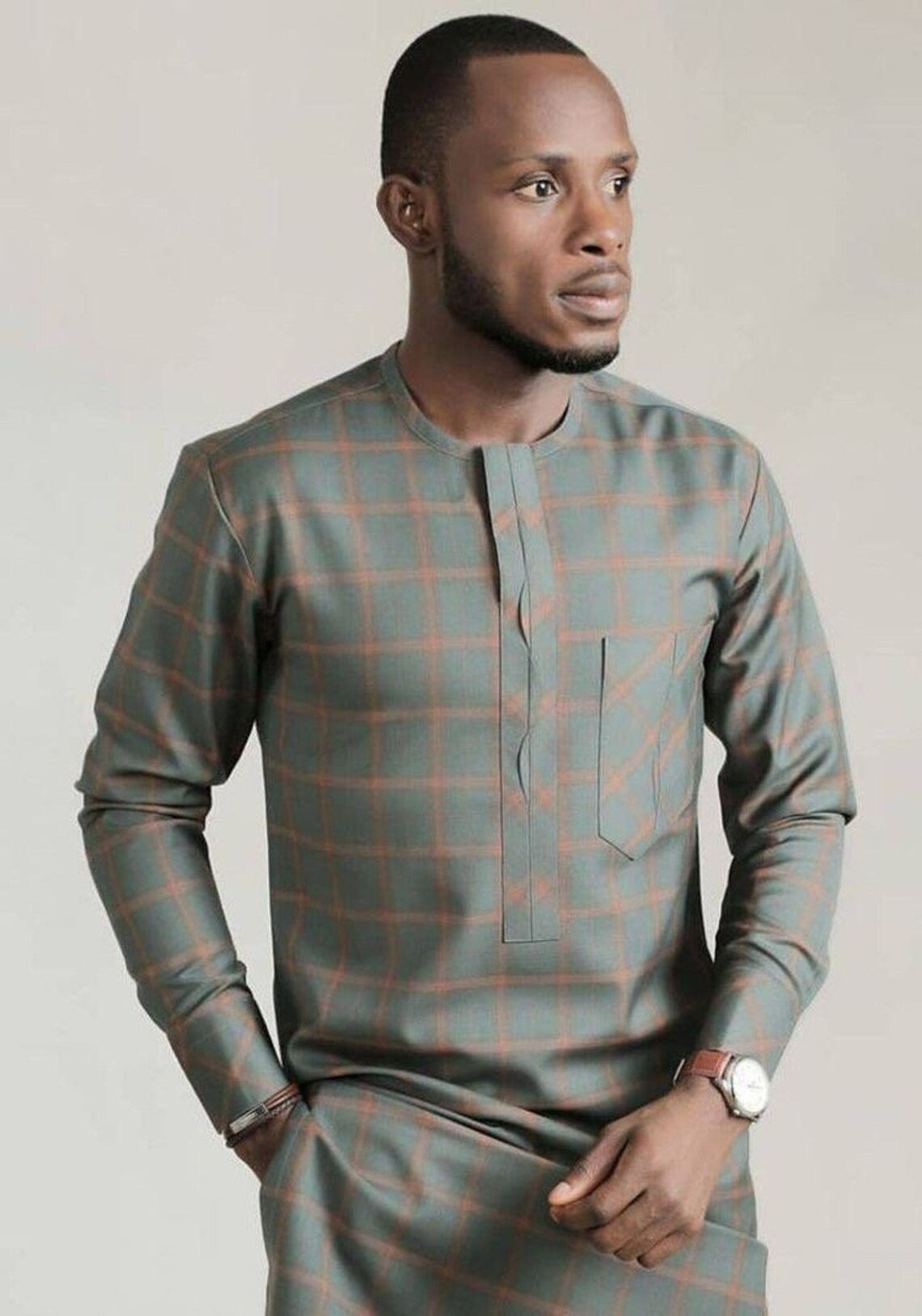 African style African men wear Senator material men Etsy