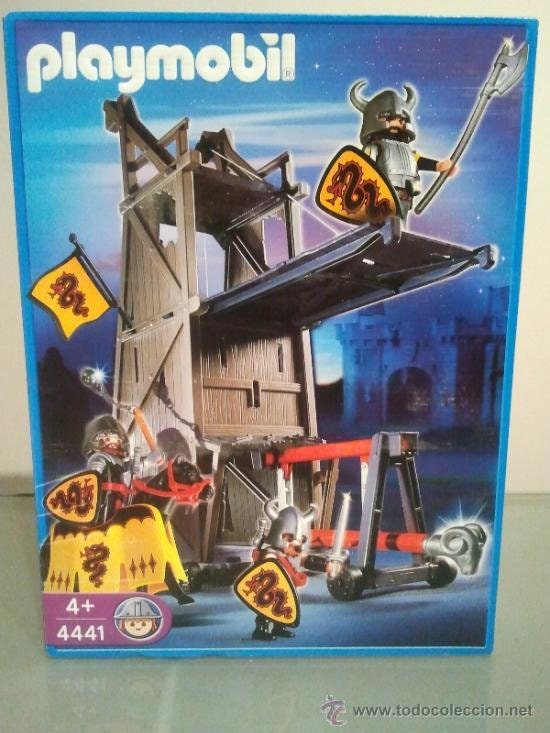 PLAYMOBIL Dragon Knights Siege Tower 4441/NEW in Sealed Box - Etsy France