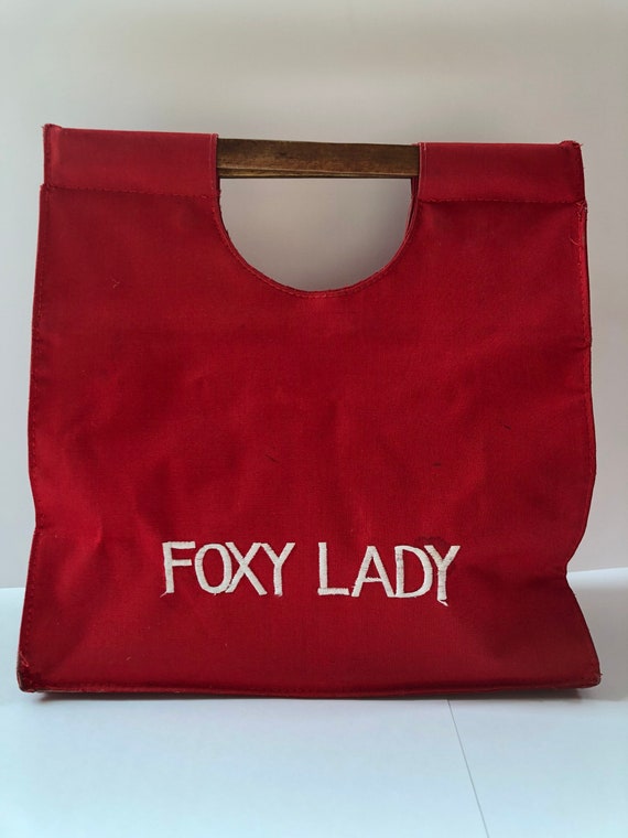 1970's Foxy Lady Tote