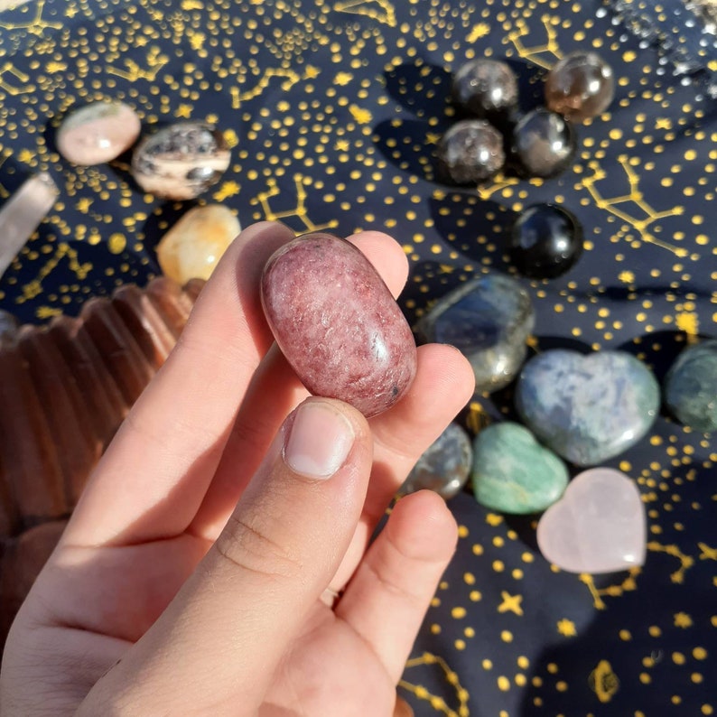 Strawberry Quartz Tumbles