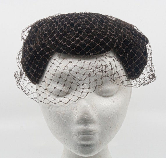 Ladies Vintage Hat, Fascinator - image 2
