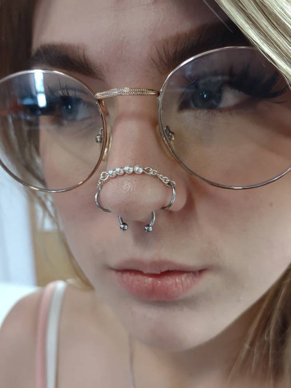 High Nostril Piercing With Glasses ubicaciondepersonas.cdmx.gob.mx