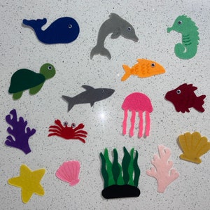 Sea Creatures | Ocean Animals | Sea Animals | Underwater | Felt Play | Felt Story | Felt Animals | Pretend Play | Imagination Play