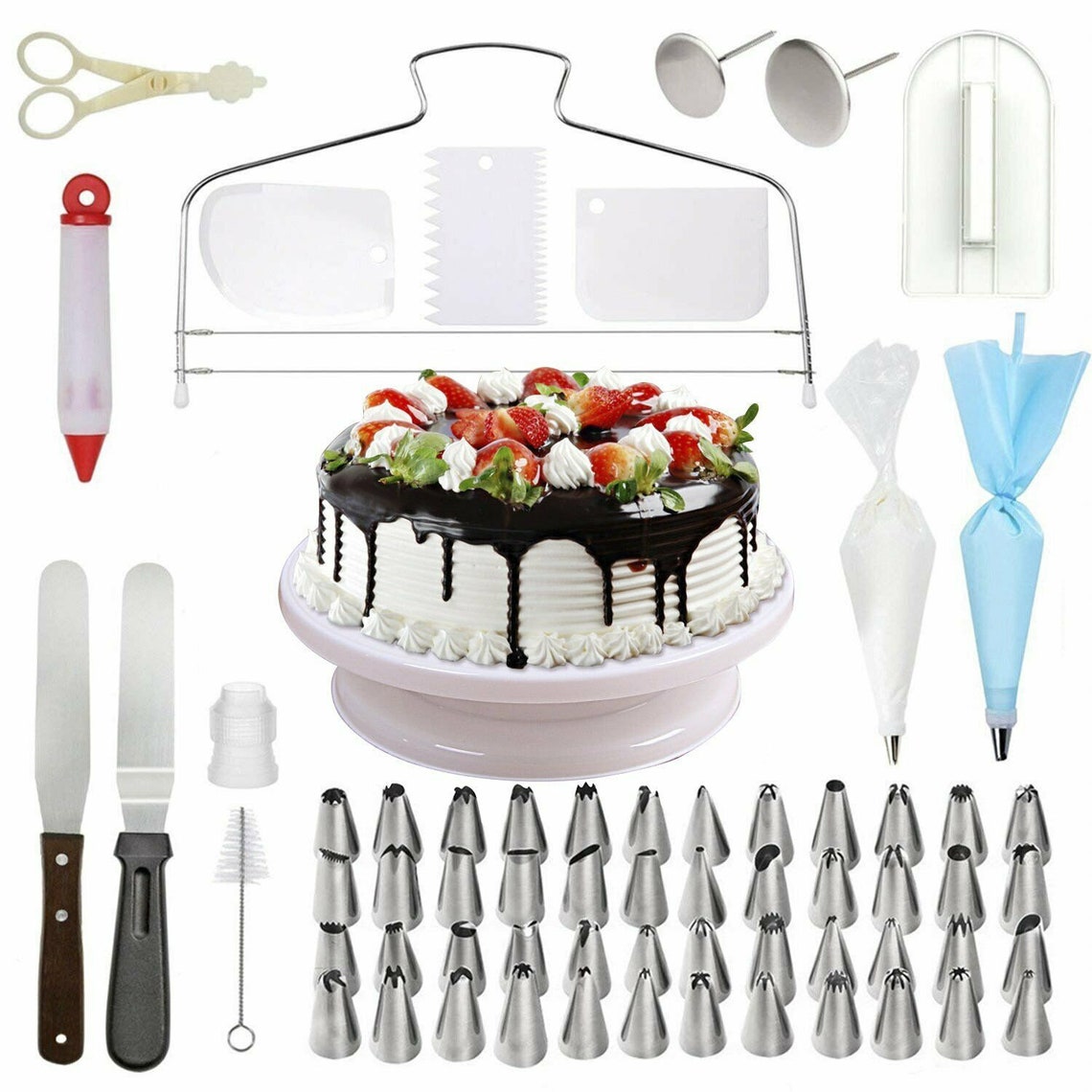 73 Pcs Cake Baking Kit for Beginner Cooks Etsy Singapore