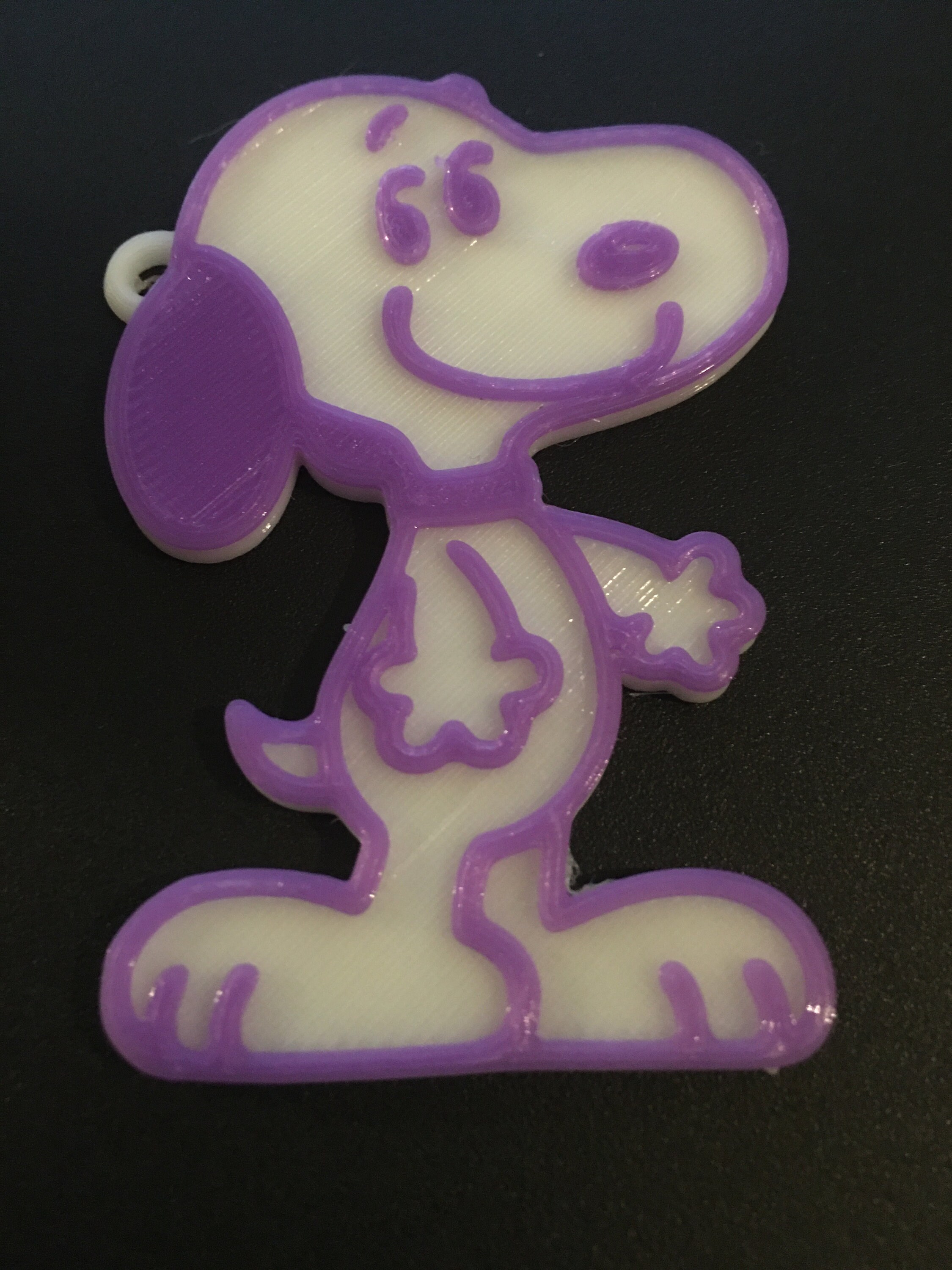 Cute Snoopy Keychain Etsy