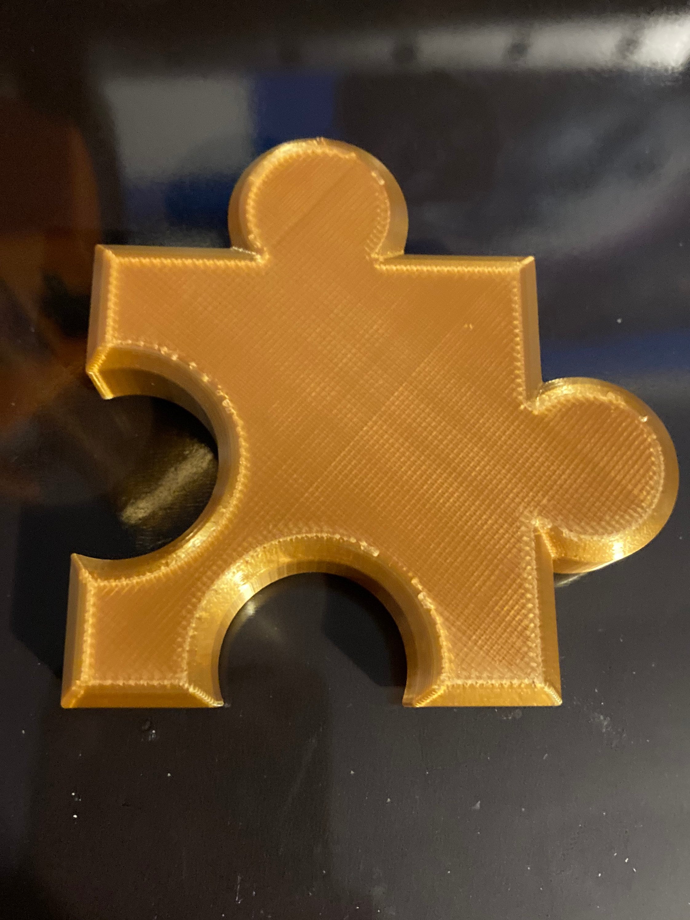Medium banjo Kazooie puzzle piece. Etsy