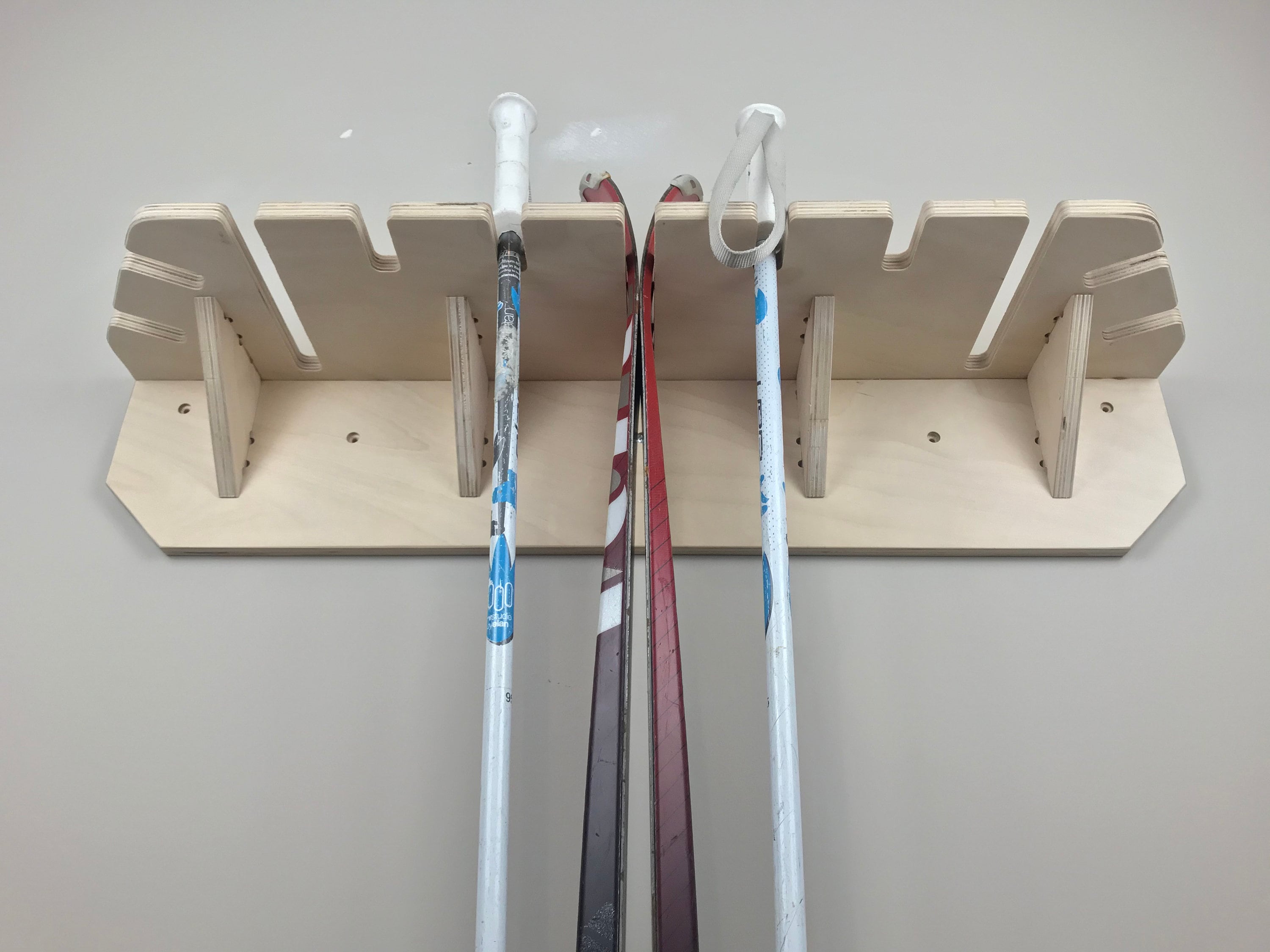 Holzhermann – Support pour skis modèle « Holzhermann », en bois de