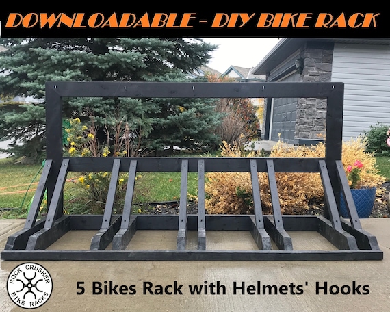 Diy wood bike rack plans new arrivals