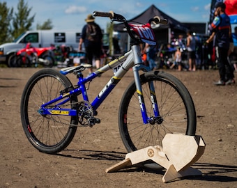 BMX Stand / Personalized Race Rack / Racing / BMX Racing Pits Bike Holder