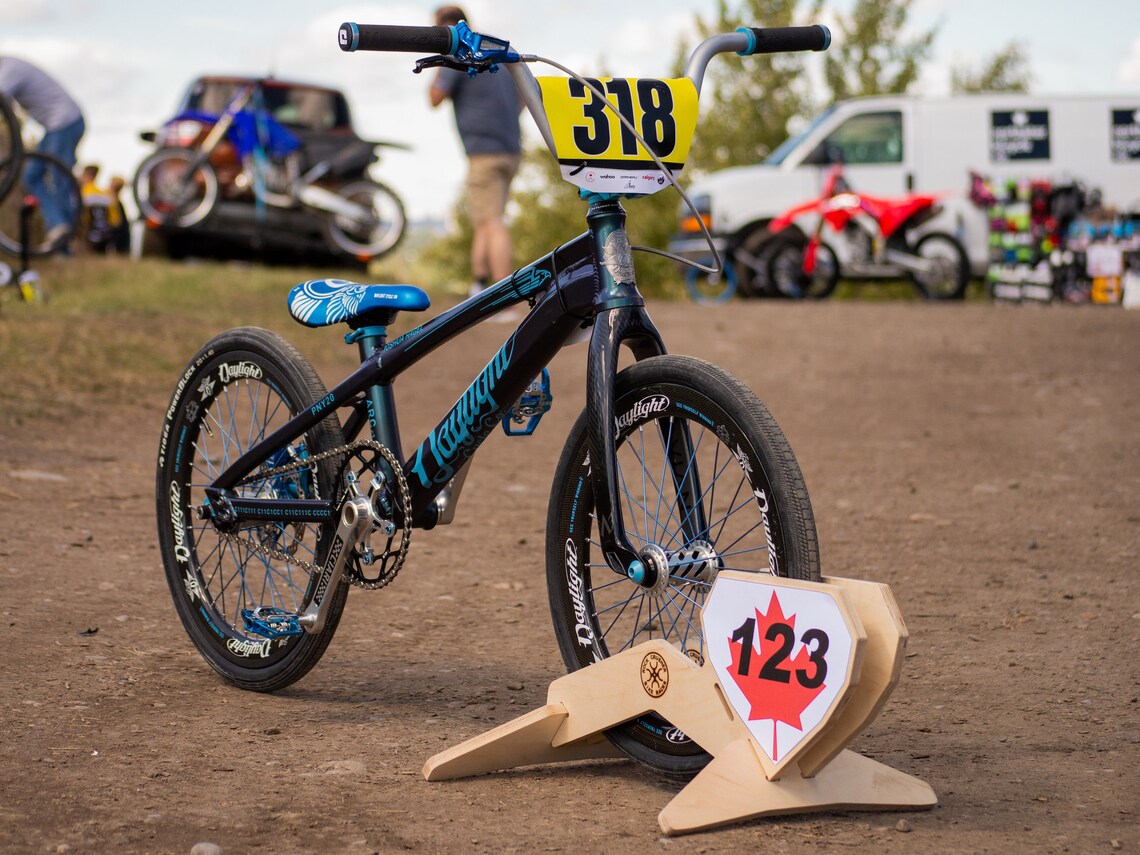 BMX Bike Rack / Portable Wooden Bike Stand / Racing / BMX Etsy