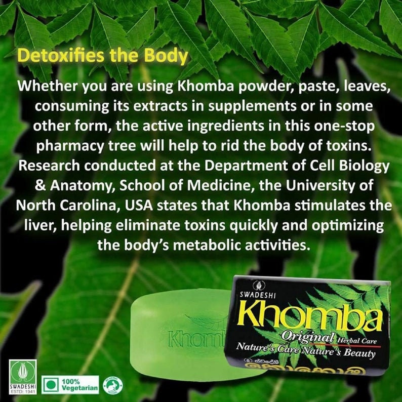 Neem Original Soap Kohomba Soap Ayurvedic Herbal Care Etsy UK