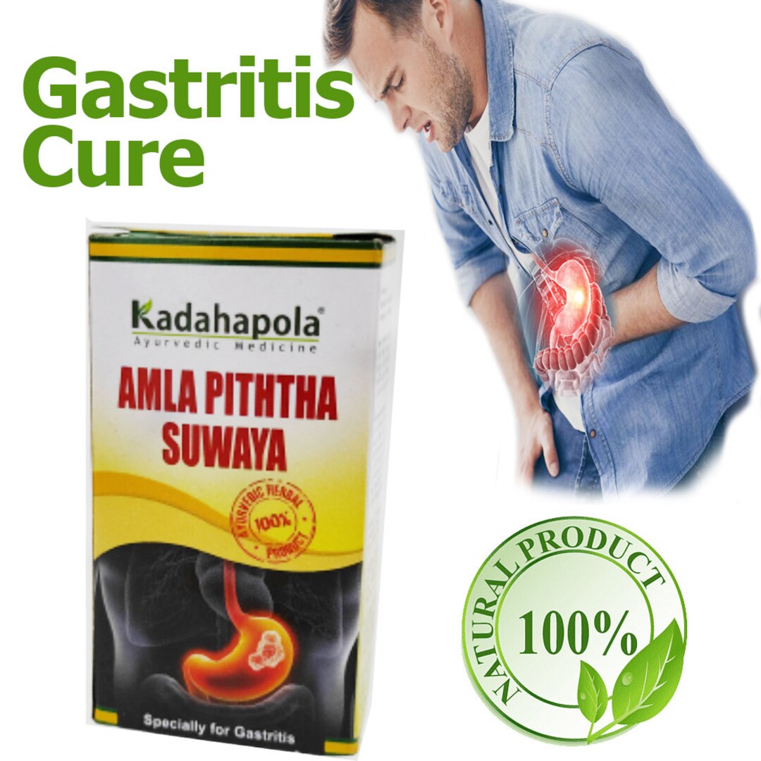 Gastritis Cure Powder Amla Pitha Suwaya 100 Herbs Specially for