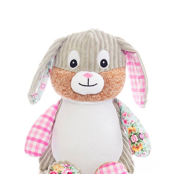 Bunny pink - Personalized cuddly toy