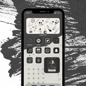 Tarocchi Strega iOS17 OLTRE 20+ Icone di App, WIDGET Estetici