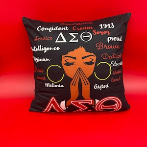 Delta Sigma Theta Decorative Pillow Covers Delta Diva