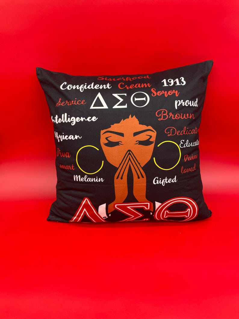 Delta Sigma Theta Decorative Pillow Covers Delta Diva