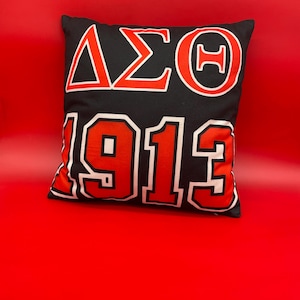 Delta Sigma Theta Decorative Pillow Covers Delta 1913
